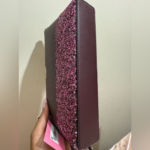 Kate Spade glitter purple crossbody purse - Picture 5 of 10